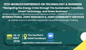 13TH WORLDCONFERENCE on technology & business